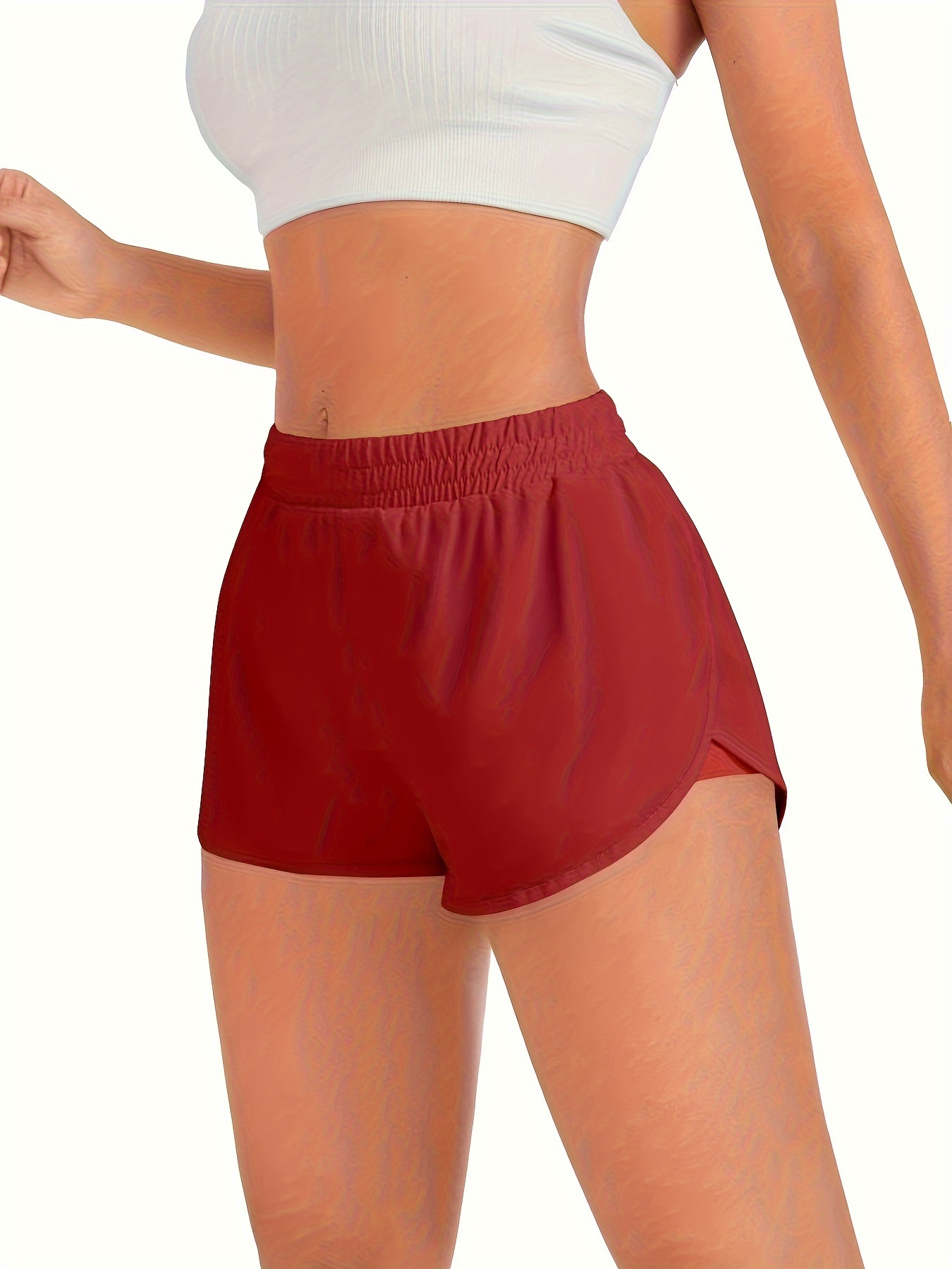 shorts de yoga athlétiques décontractés pour femmes Détails du produit 18