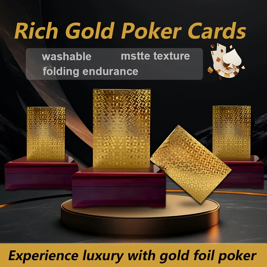 high quality gift box 3 wooden boxes 3 high quality waterproof poker cards a must have for the details 1