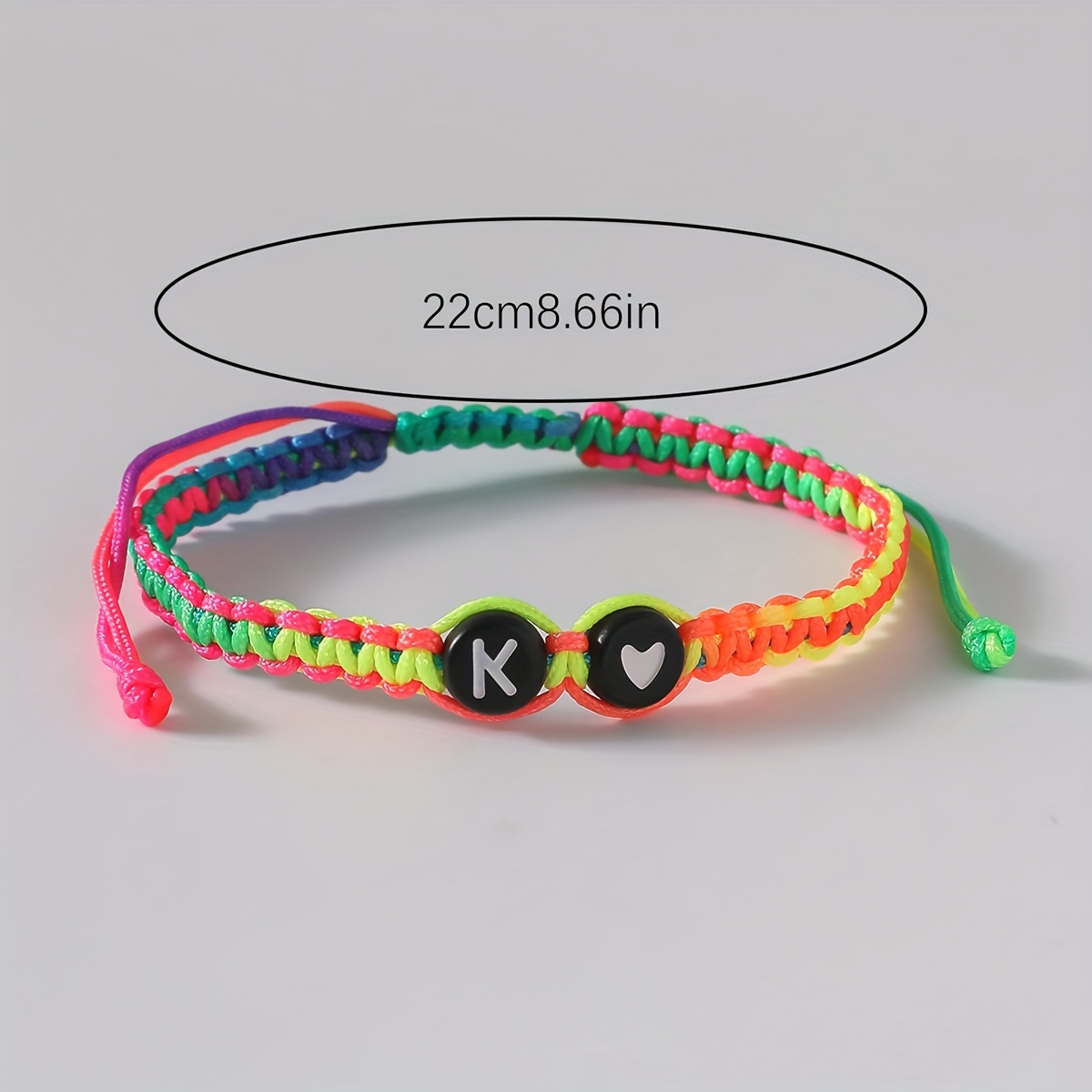 A Initial Braided Bracelet Teen's Graduation Birthday Gift Jewelry
