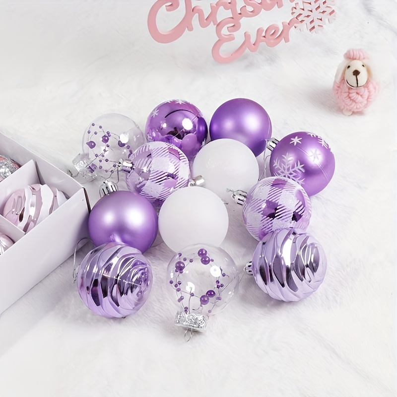 

2024 Christmas Eve Plastic Ornaments - Decorations & Box Set