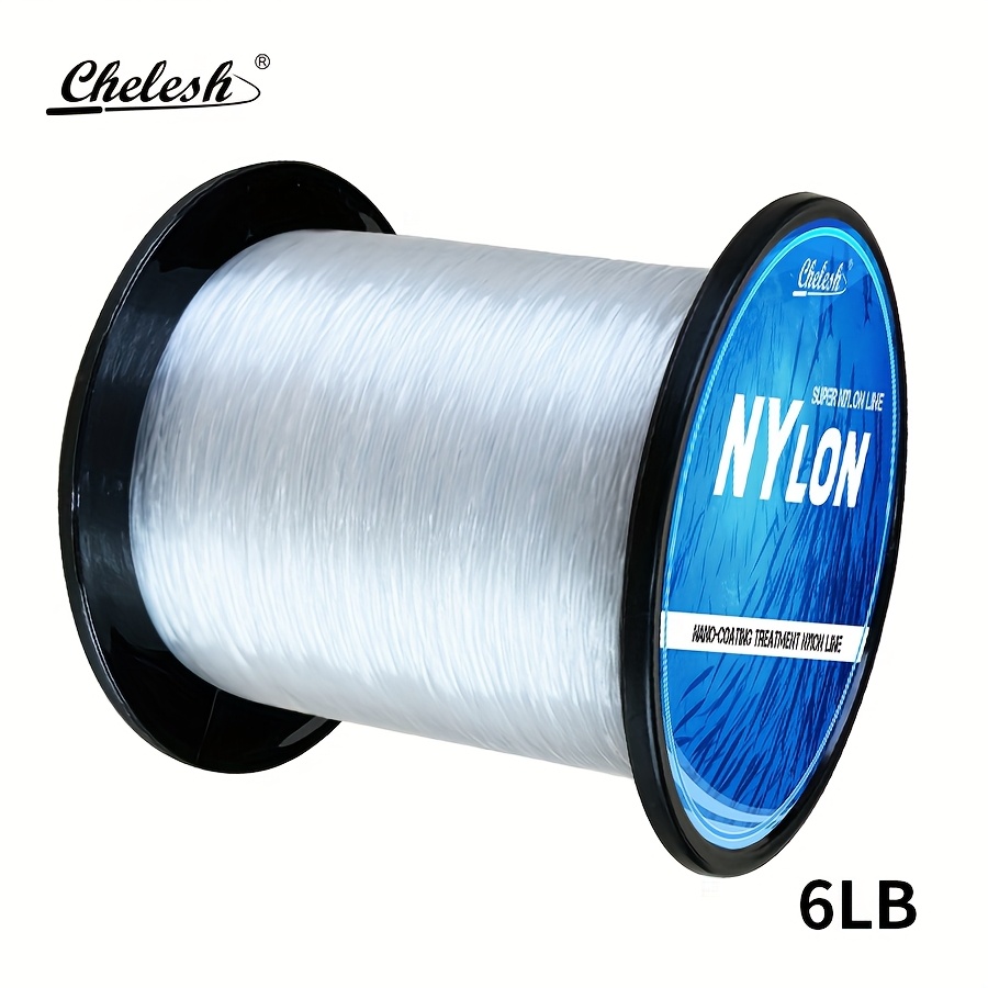 Image of Chelesh 1000 Meters/1093., High-strength Nylon Monofilament Line, Suitable For Lure Fishing, Pole Fishing, Fly Fishing, Fishing Gift