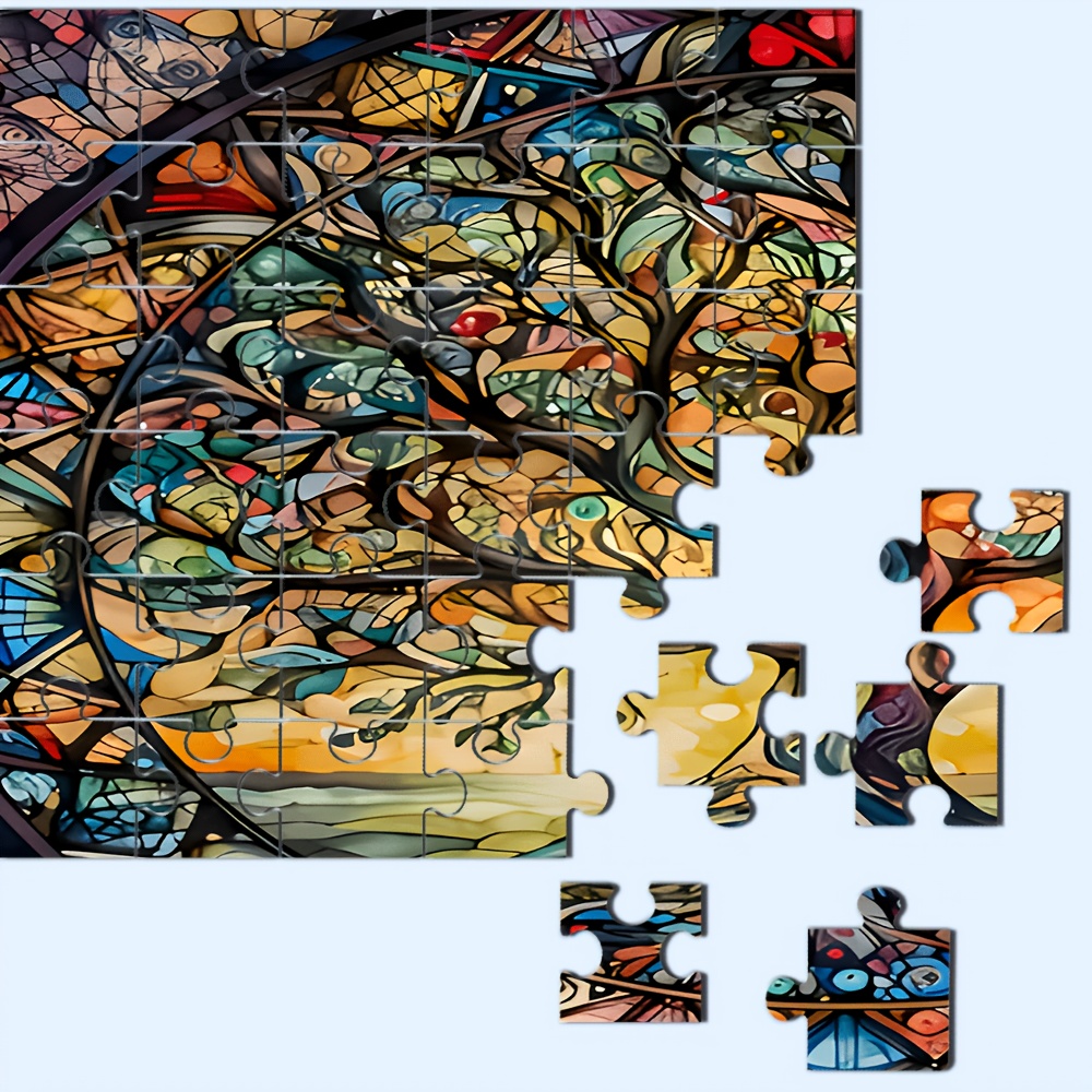Natural Scenery 500/1000pcs Puzzle Featuring Animal Farms