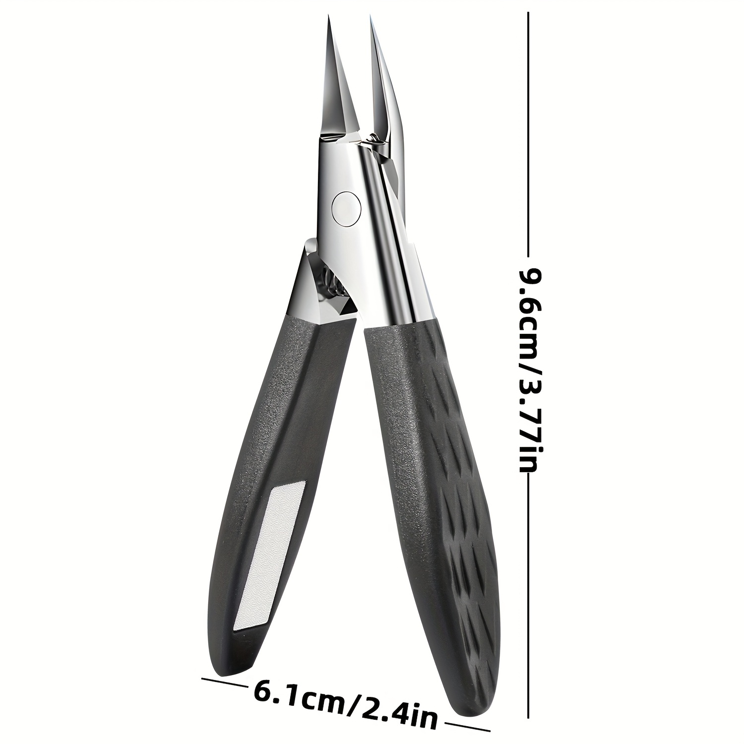 TEMU Single Eagle Beak Nail Scissors, Made Of Stainless Steel, Suitable For Thick Nails And Nail Growth Care, Perfect As A Gift, Great For Nail Art And Foot Care.