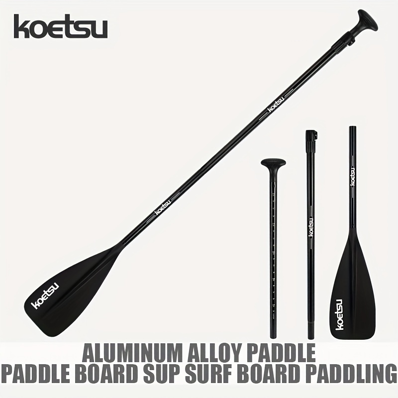 

Planche De Paddle KOETSU SUP, Assemblage En 3 Sections Avec Pagaie En Alliage D'aluminium Et Nylon, Pagaie D'eau SUP De 210 Cm / 82,68 Pouces