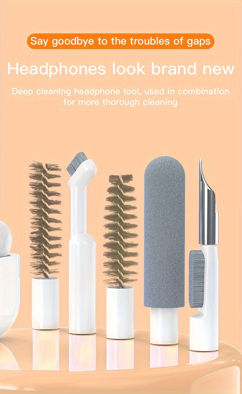 32 in 1 electronic cleaning kit abs material multi tool set for keyboard camera earphones ipad phone strong magnetic storage complete deep cleaning equipment uncharged without battery details 6