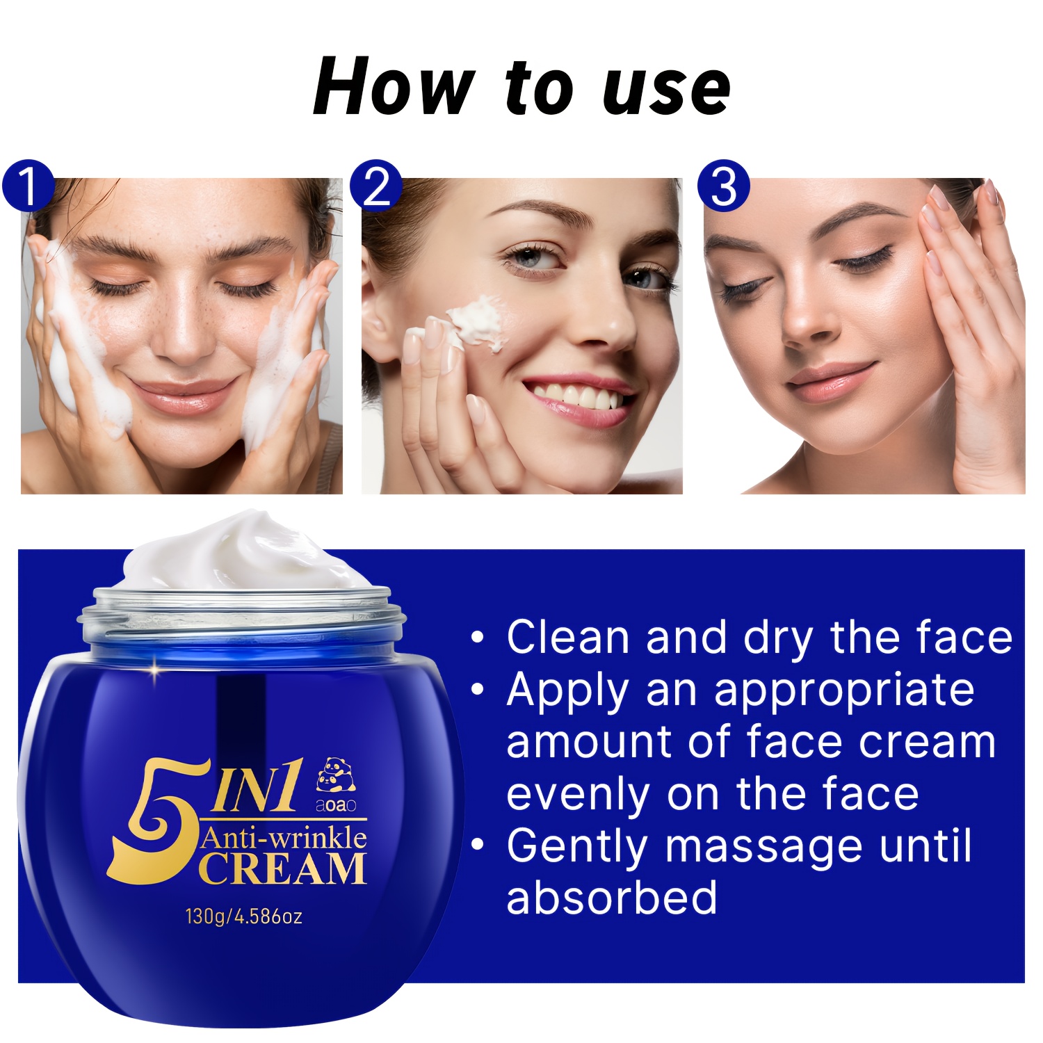 5U1 Krema - Sadrži Niacinamid i Kolagen za zatezanje kože, hidrataciju i vlaženje, uzrokujući bolje hranjenu i glatku kožu. Njega kože za mladenački izgled.