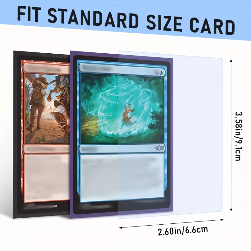 2000pcs blue light filter card sleeves ultra - Temu United Kingdom