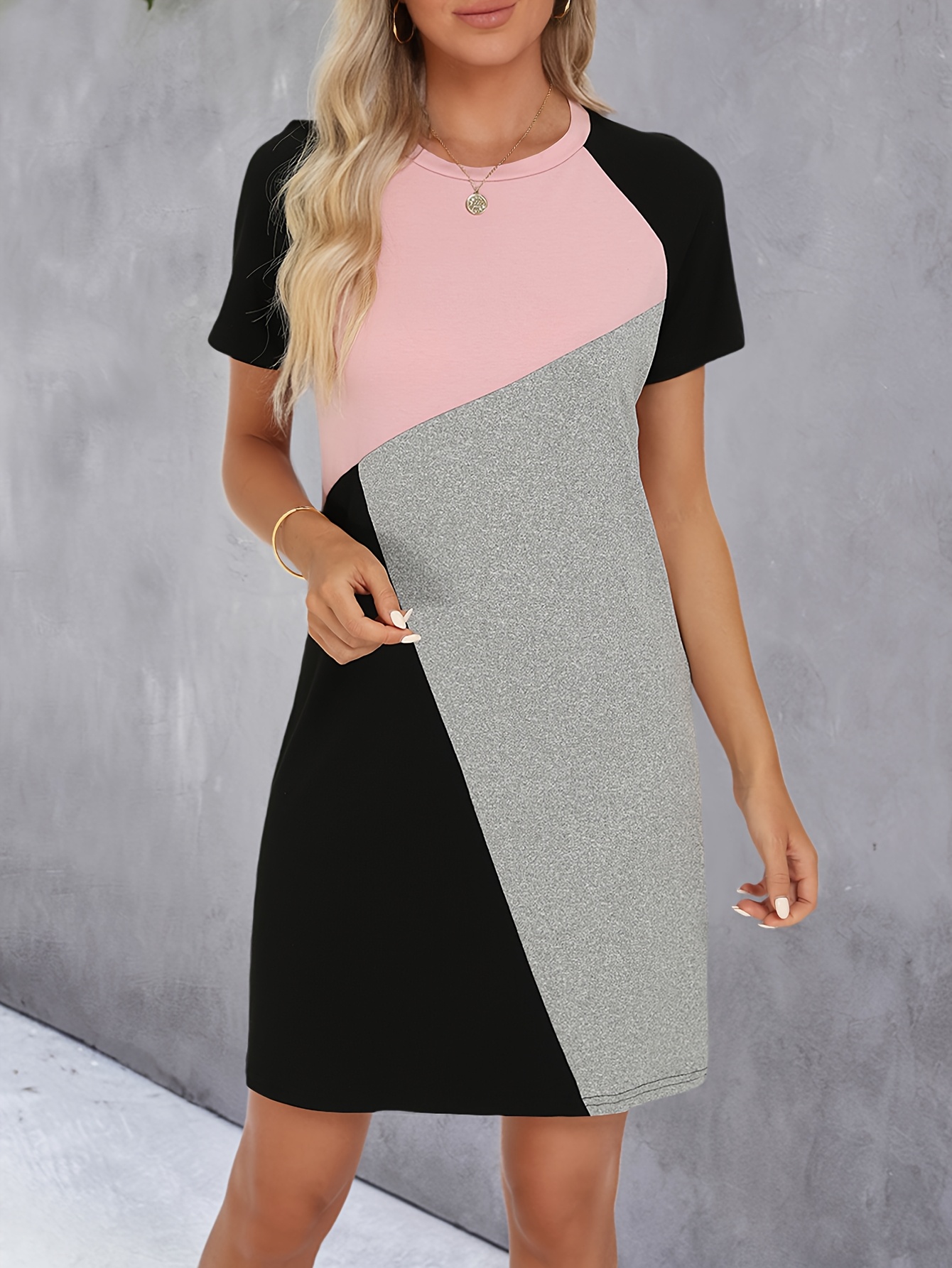 raglan t shirt dress Off-Season Knitted Raglan Mini Dress  Orseund Iris