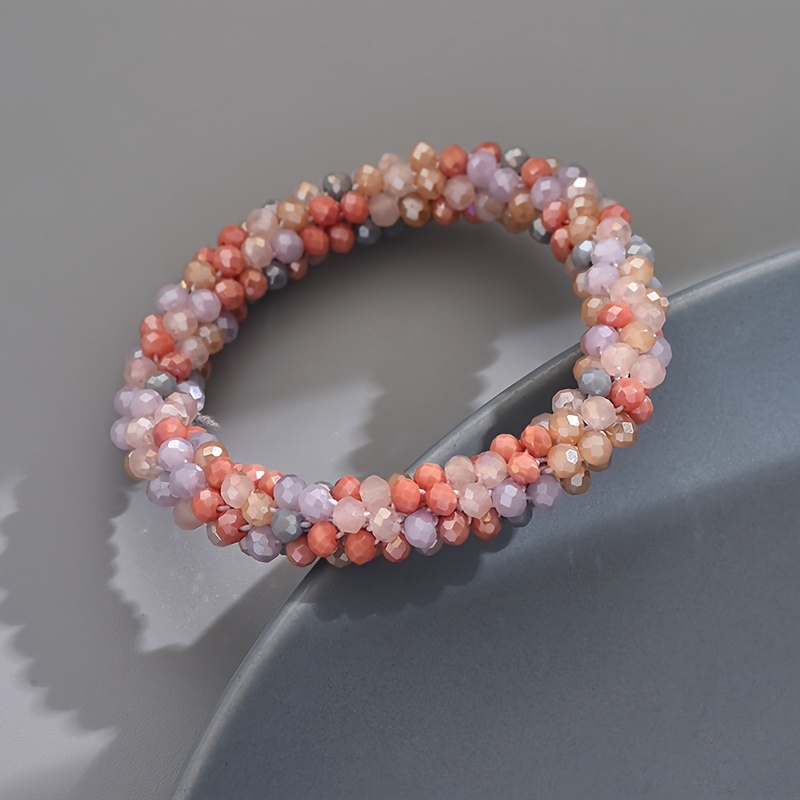 Bohemian Crystal Bracelet Colorful Beaded Style