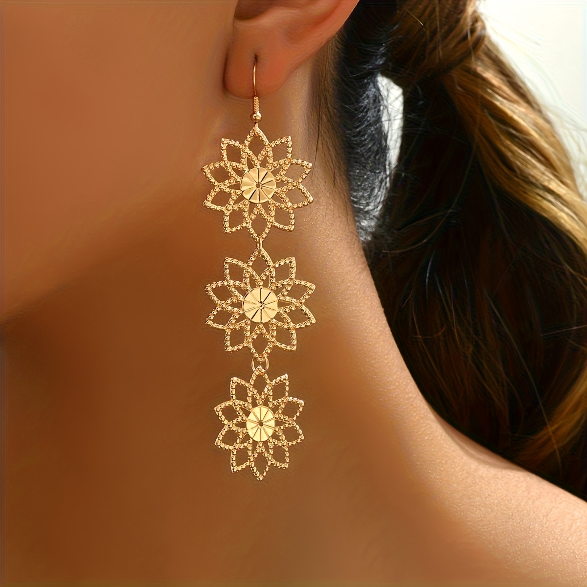 TEMU 1 di Orecchini Donna con Pendenti a e Nappine Eleganti e Semplici