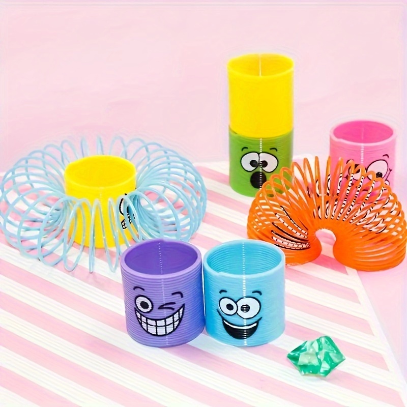 12pcs/24pcs Funny Pack Spring Coil Toy: Mini Spring Bulk Toy for Parties, Carnivals, Halloween, Christmas, Birthdays, and Easter - Suitable for Ages 3