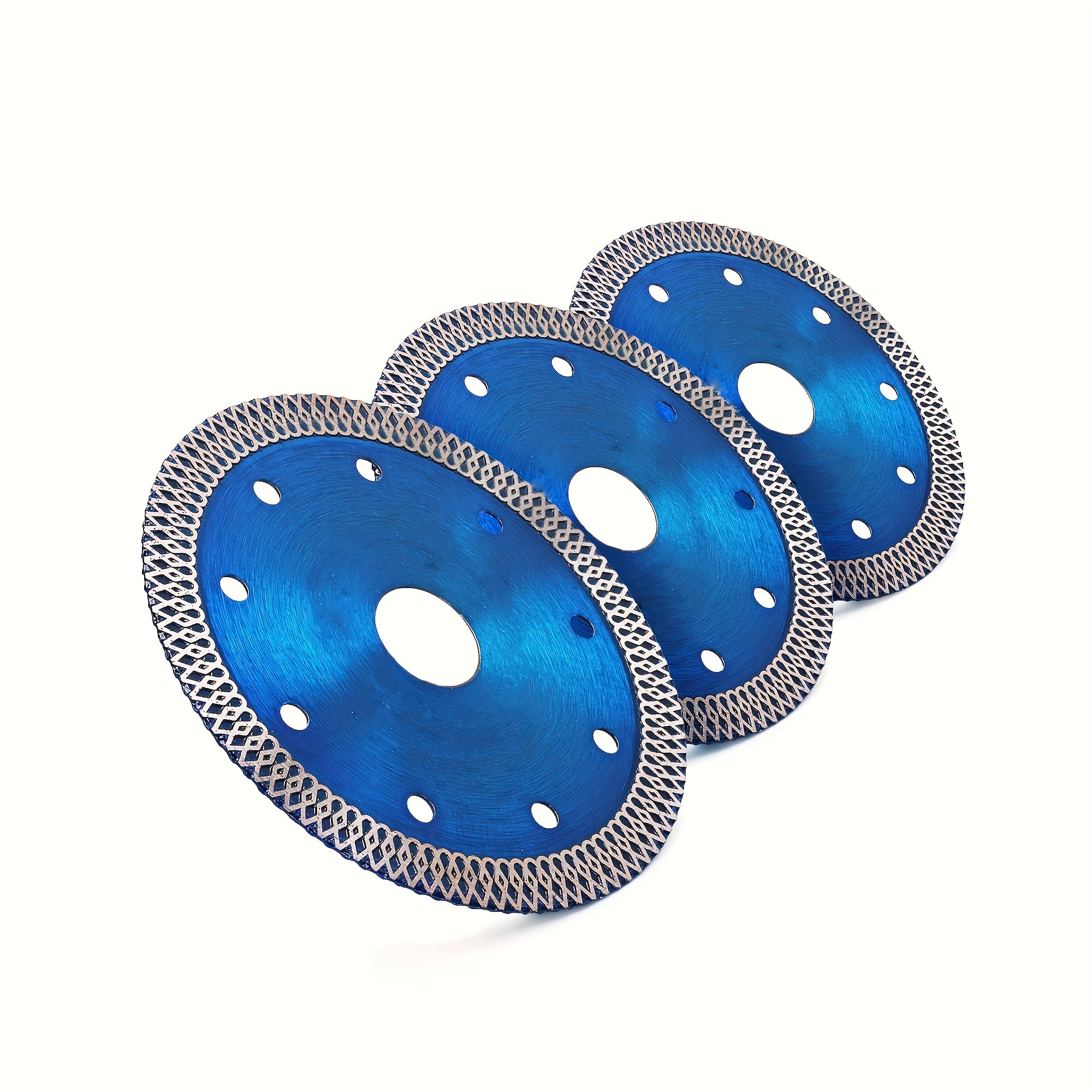 

3pcs Ultra-thin Ceramic Tile Saw Blades For Granite & Marble - Precision Cutting Discs For Porcelain And Ceramics,