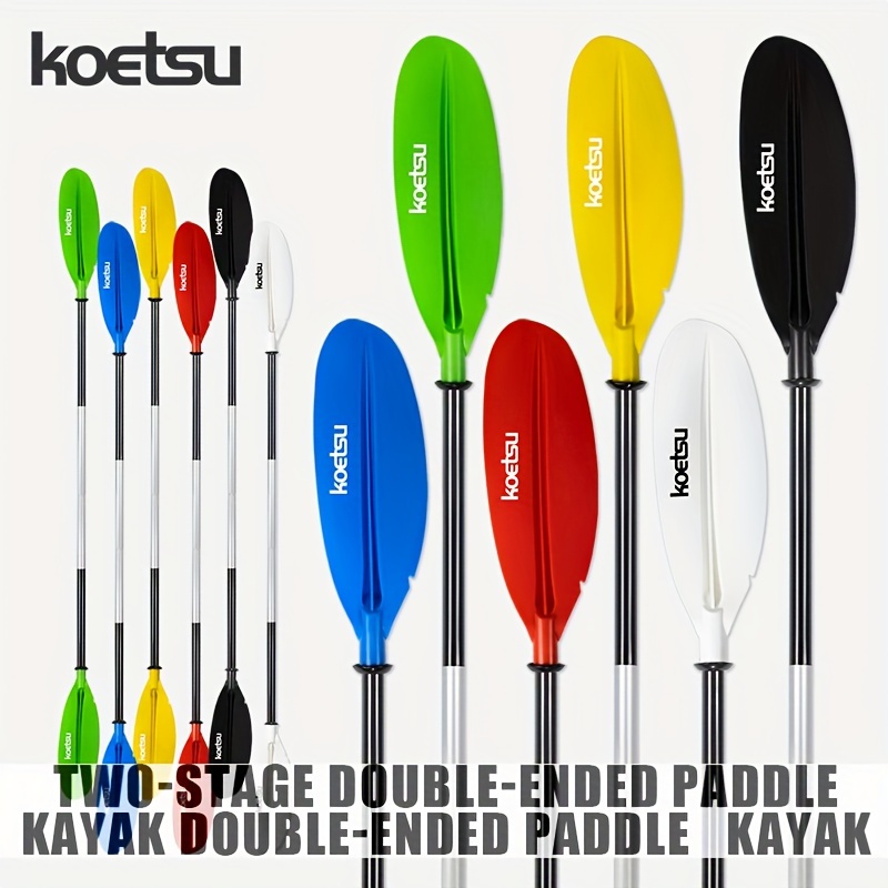 

Koetsu Two-section Double Headed Kayak Paddle, Adjustable Aluminum Alloy Paddle