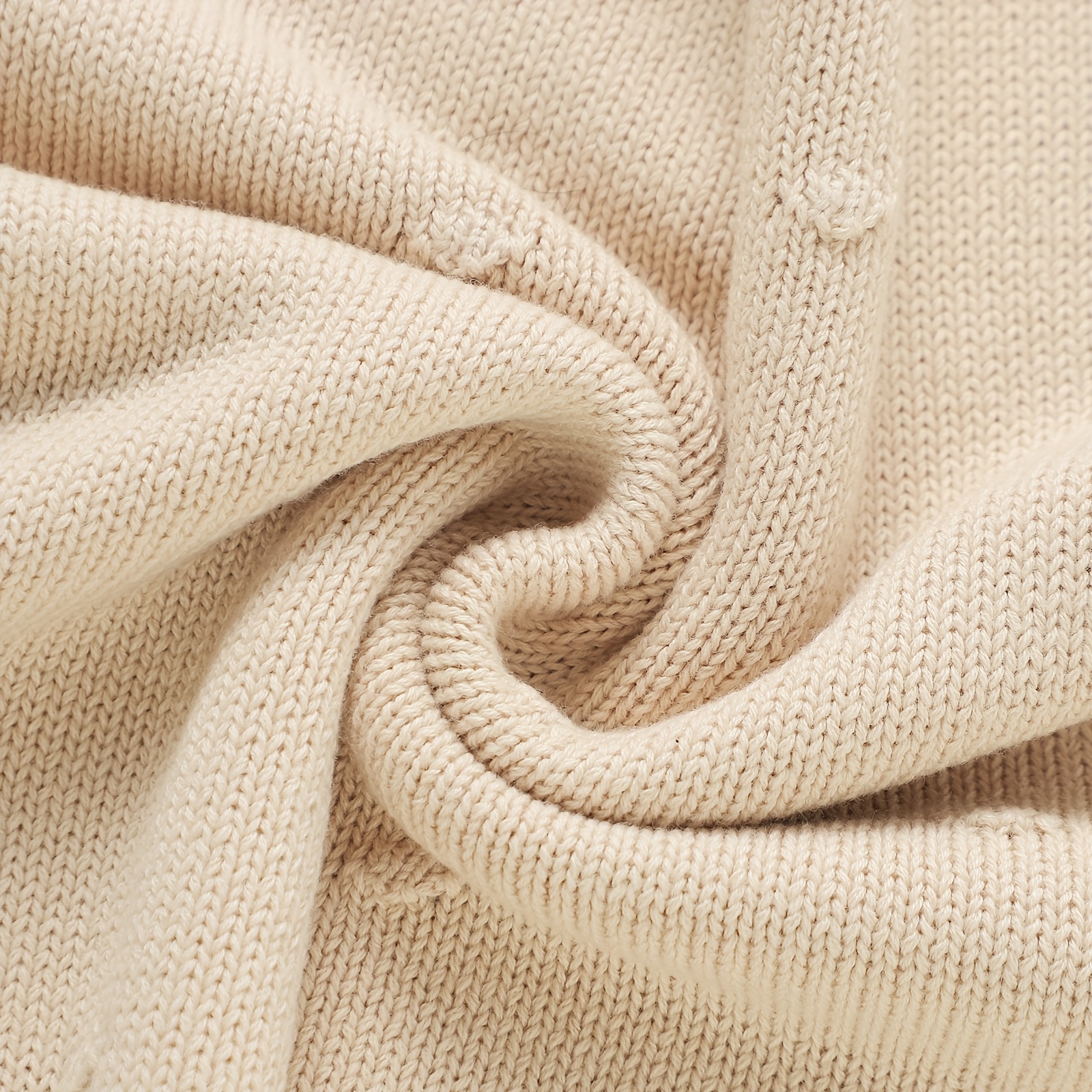 Multi-Purpose Minimalist Solid Color Knitted Blanket
