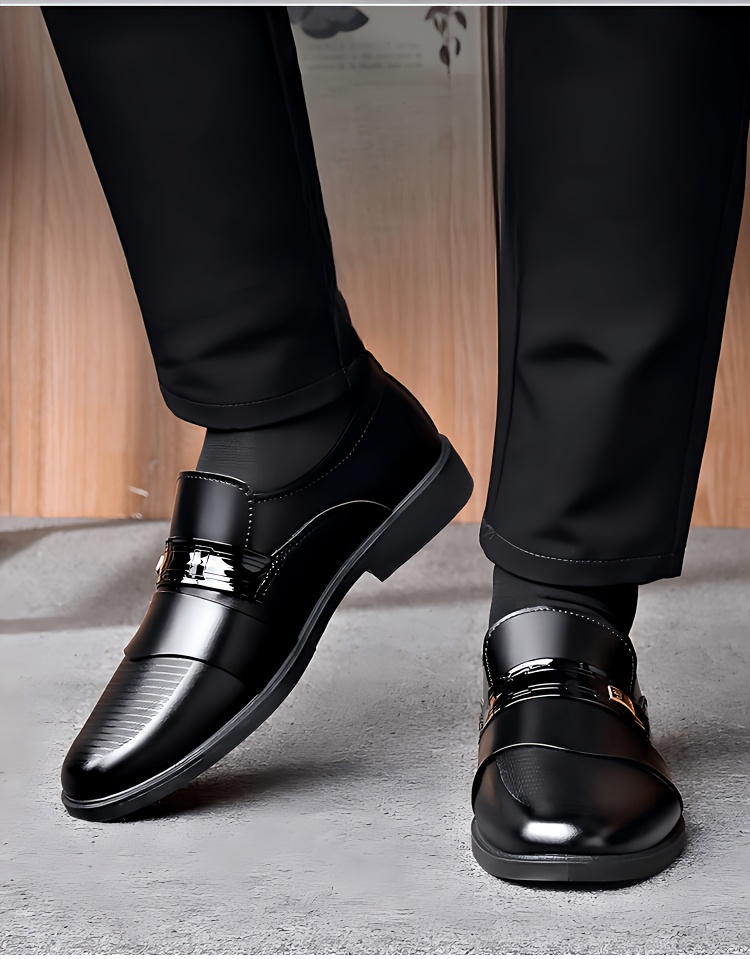 Slip-On Loafers, Heren Business Casual Schoenen, Modieuze Veelzijdige Oxfords, Trouwschoenen voor Heren, Rij Schoenen