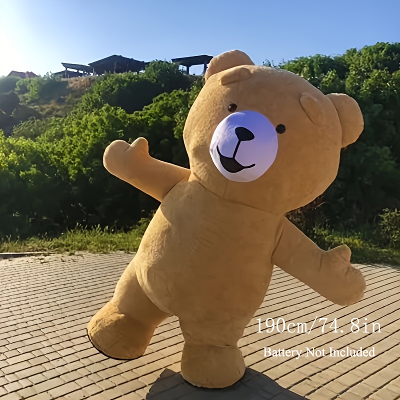 giant inflatable teddy bear costume cute cartoon animal Temu