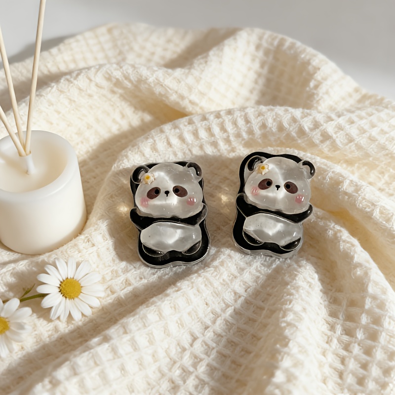 TEMU Nouveaux protecteurs de câble animaux Lapin, Dinosaure, Panda, Chaton, Ours, Chiot, Matériau en résine ABS, Protection anti-casse de du câble de
