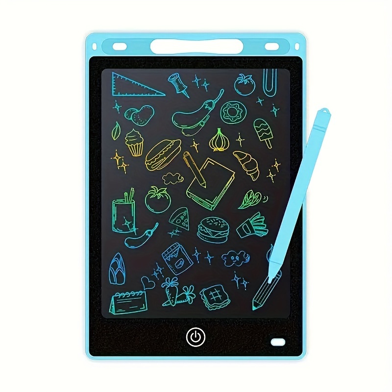 1pc Lcd Colorful Writing Tablet Drawing Board, Portable Educational Toy 