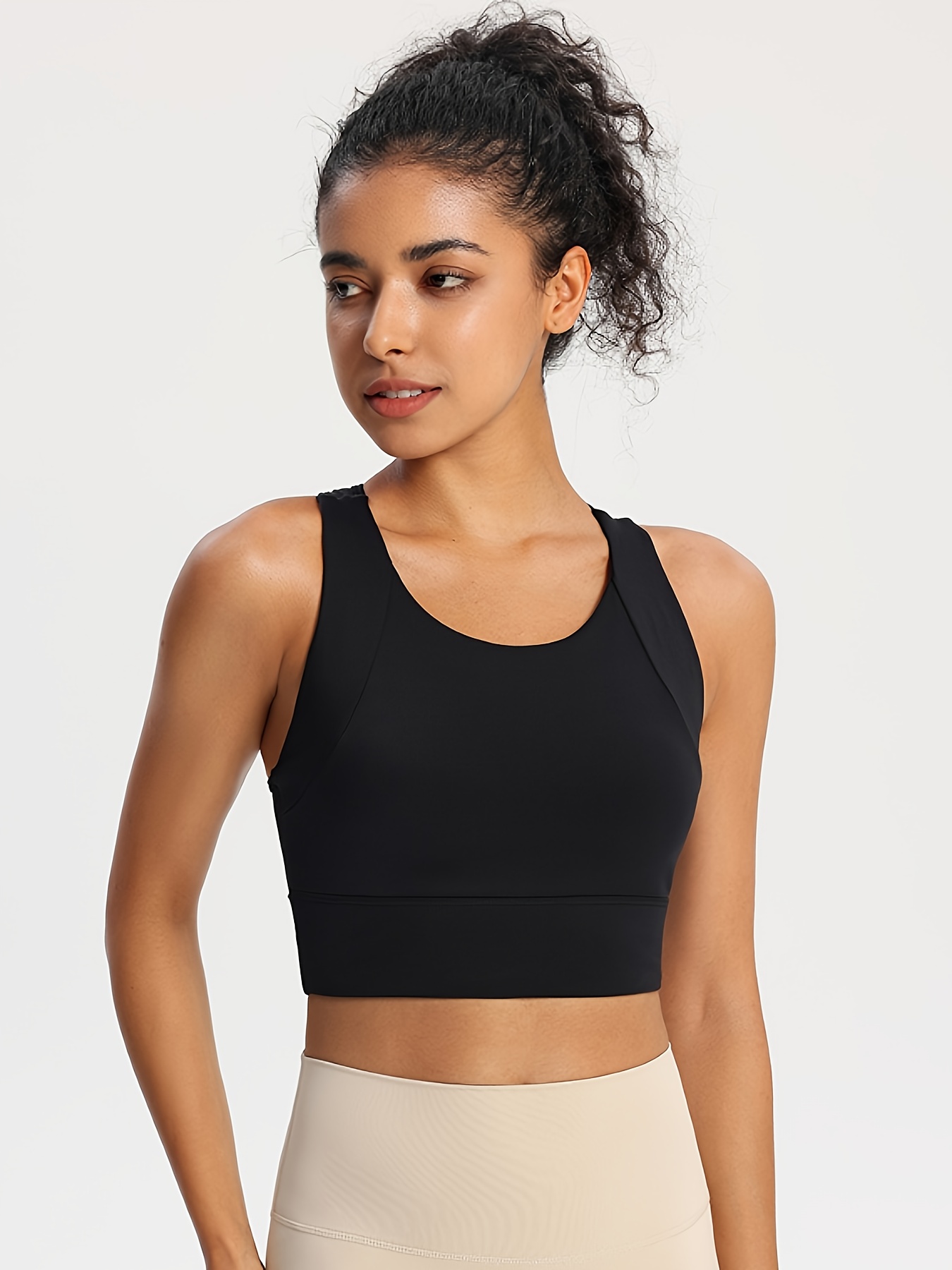 High-Strength Shockproof Push-Up Yoga Vest with Built-in Bra for Women,  Yoga Bra, Front Closure Bras for Women, Activewear Sports Bra, Gym Outfits  for