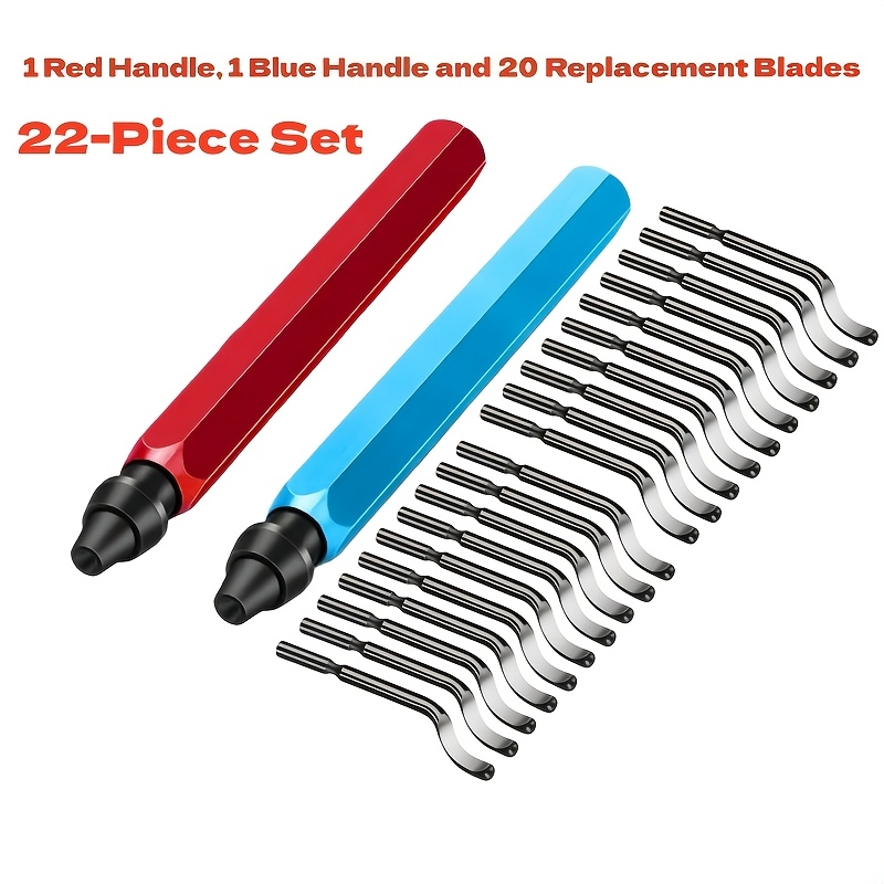 Lirioden Deburring Countersink Tool Set, Great Burr Remover Hand - View #7