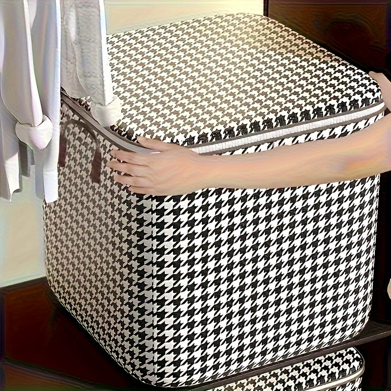 

- Clothes Bag - Moisture-, & Portable Organizer For Blankets, Comforters, And Bedding - For Closet Organization