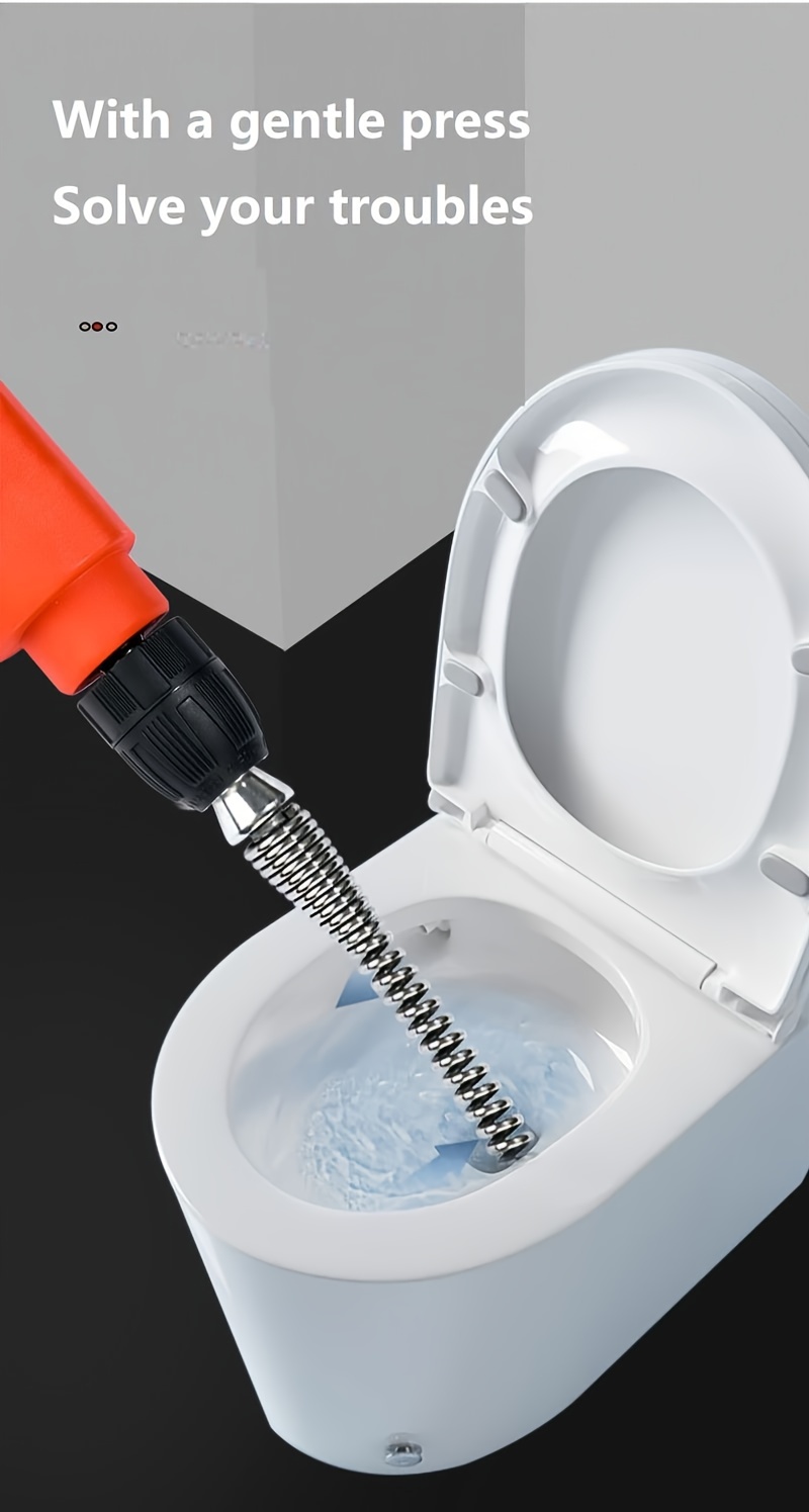 Powerful Heavy Duty Drain Cleaning Tool Auger Temu