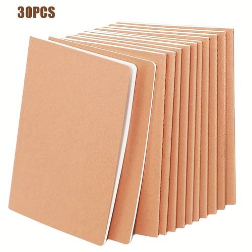 30pcs a5 paper notebook 8 3x5 5 page diary bulk notebook sketchbook set practical gift suitable for camp traveler office supplies school supplies