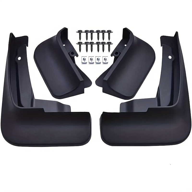 TEMU 4pcs For Vw T5 Mudguard Accessories - Durable And Fashionable Scratch Protection For Front And Rear Wheels - Embracing Mud And Sand With