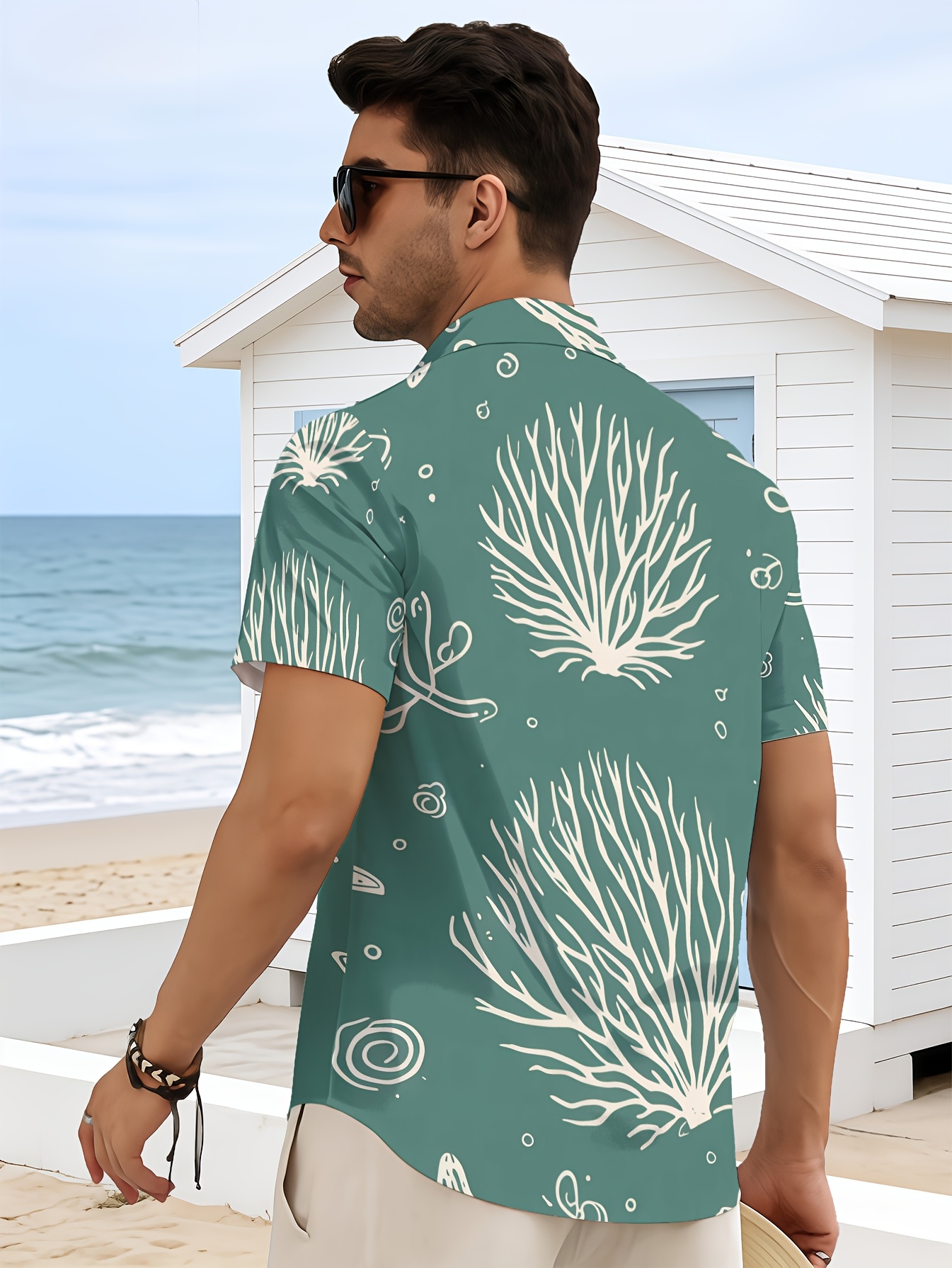 2026 summer new arrival mens casual short sleeve shirt versatile clothing mens fashion lapel pattern shirt   shirt mens daily casual short sleeve machine washable regular fit elegant  