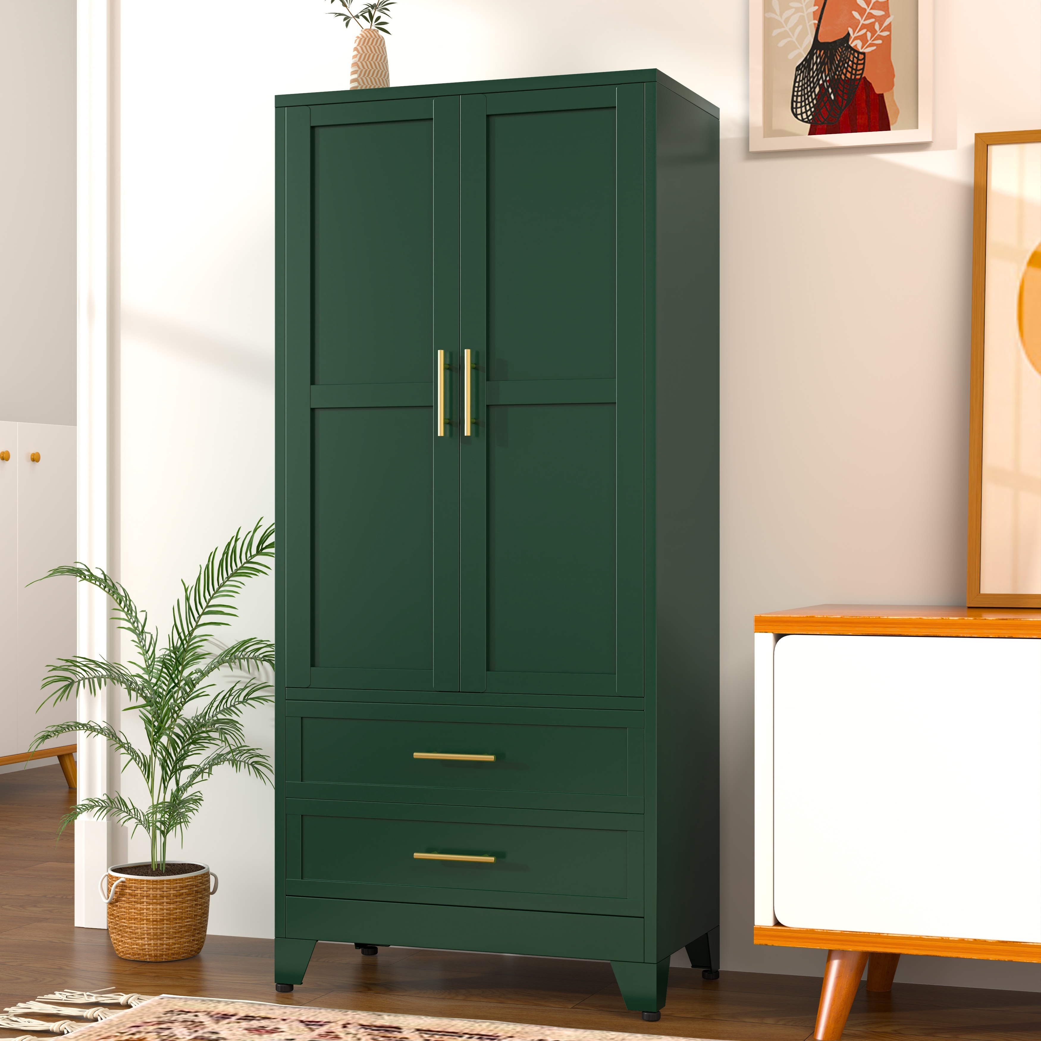 

Modern Freestanding With 2 Drawers