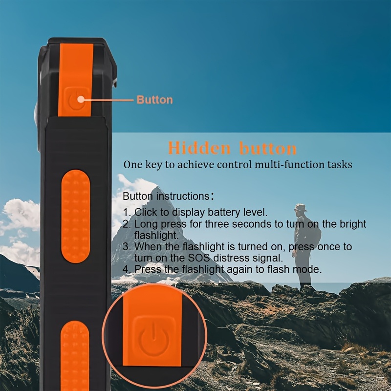 2025 super 30000mah usb portable charger solar power bank for cell phone solar mobile power portable charger for all devices long lasting travel camping led flashlight compass and hiking for festival details 5