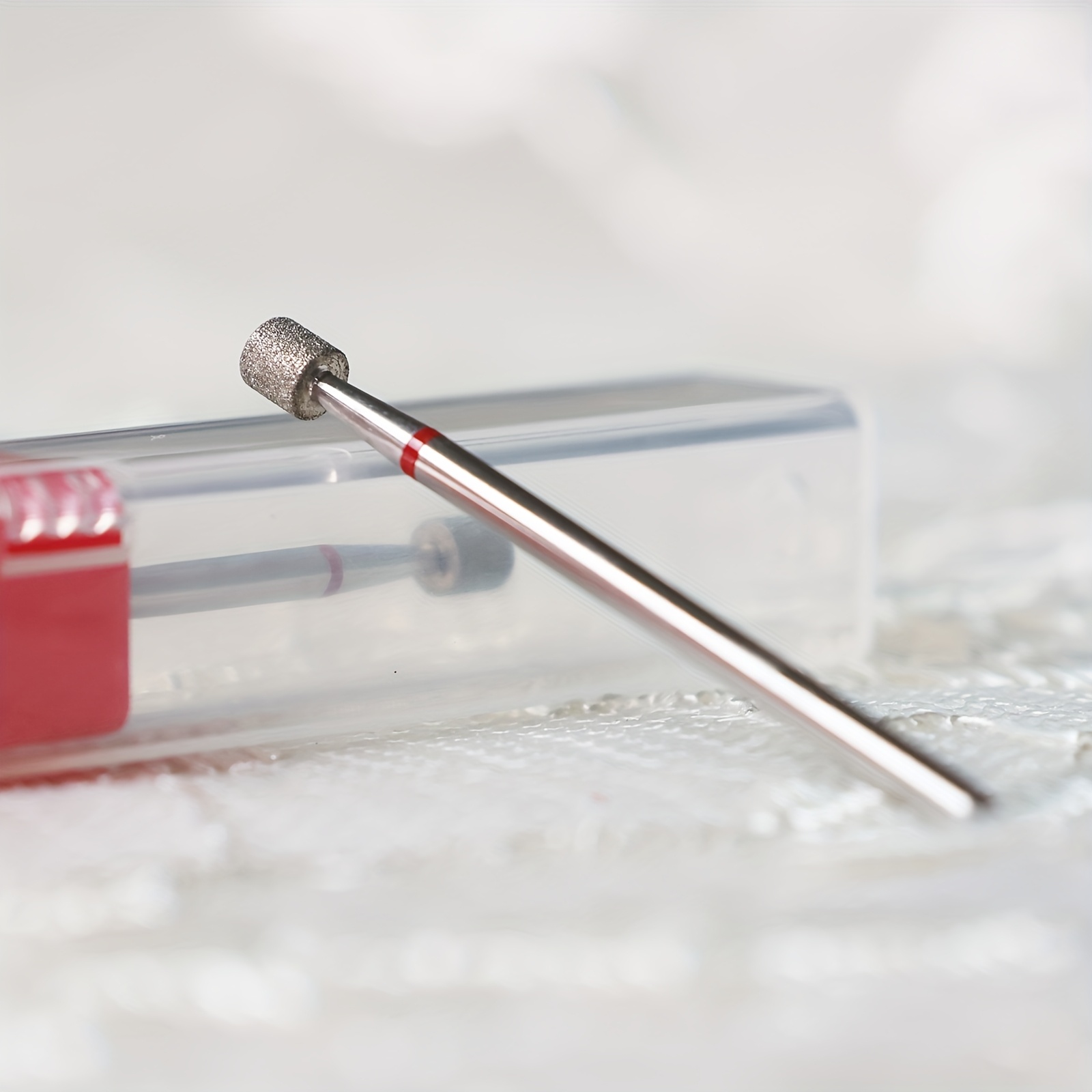 4mm Nail Drill Bit, Nail Bits, Cuticle Cleaner, Nail Drill Accessories For Dead Skin Removal, Manicure & Pedicure Tools