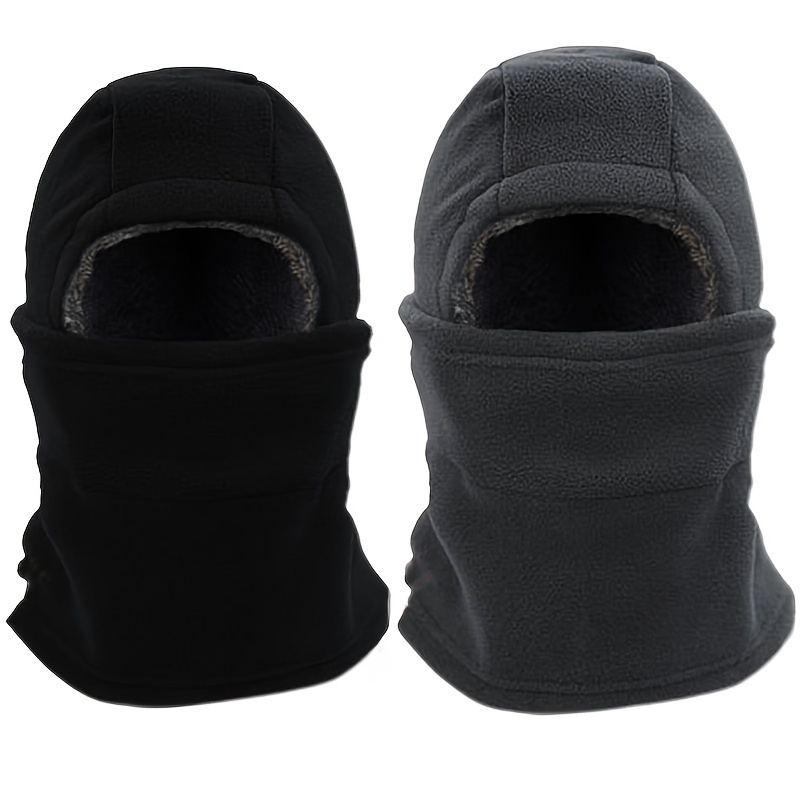 

1 Wool Balaclava Face Mask For Winter Outdoor : Head Cover, Ear Cover, And Thickened Wool For , , , Lightweight, Drawstring Closure, Ideal For Holiday Outdoor Activities, Comfortable And Snug Design