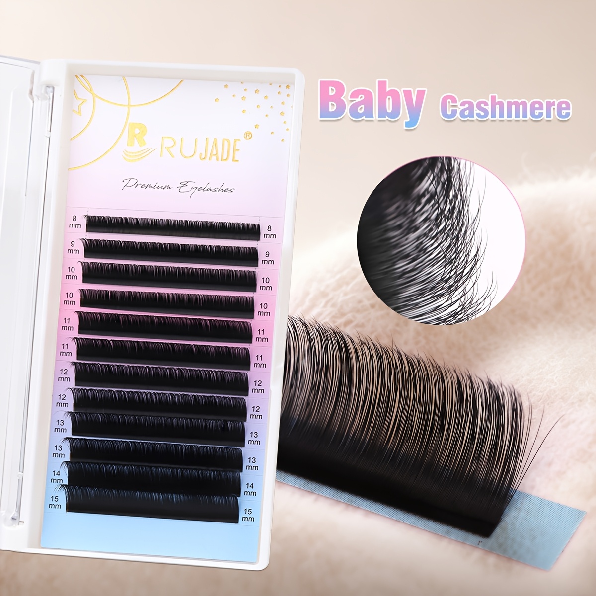 individual lash extensions sold on Temu United States