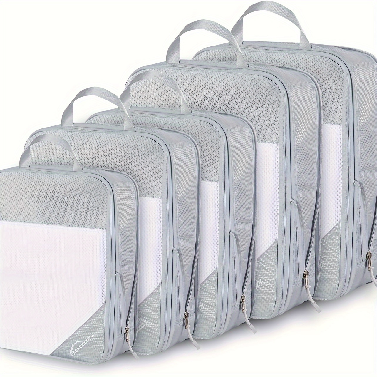 

5 Pcs Packing Cubes For 5 Set Packing Cubes For Compressible Packing Cubes For And Suitcases