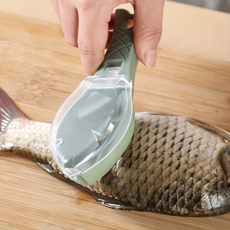 Fish Scale Remover Plastic Fish Scale Peeler Splash proof - Temu