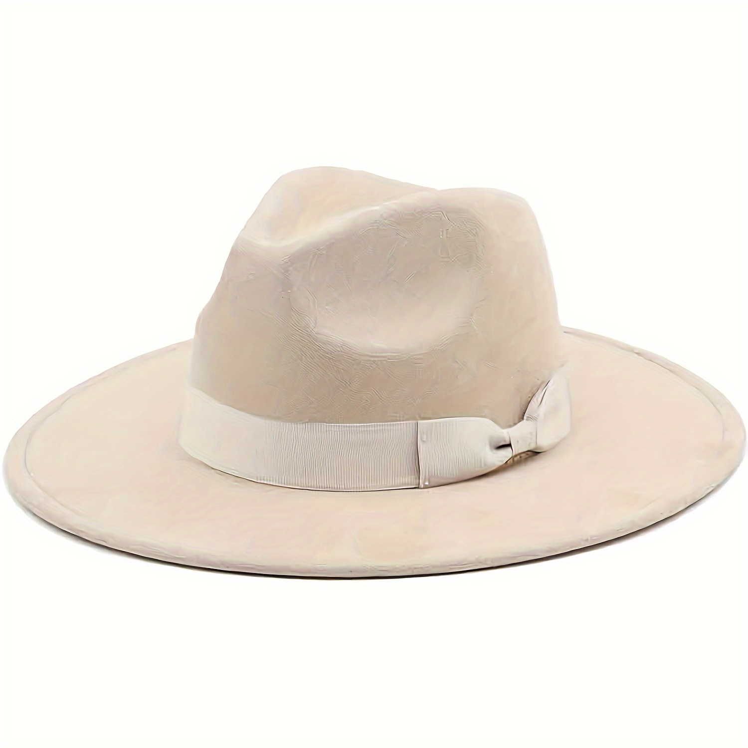 

Wide Brim Fedora Hat For Women Big Felt Hat Trendy Head Decoration Stylish Head Accessories