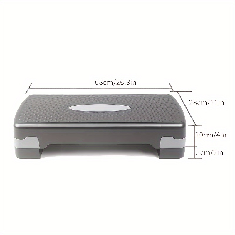 1pc of Adjustable Yoga Pedal, Fitness Pedal for Gym Aerobic Exercises, Workout Equipment - Length 68 Cm / 26.77 Inches