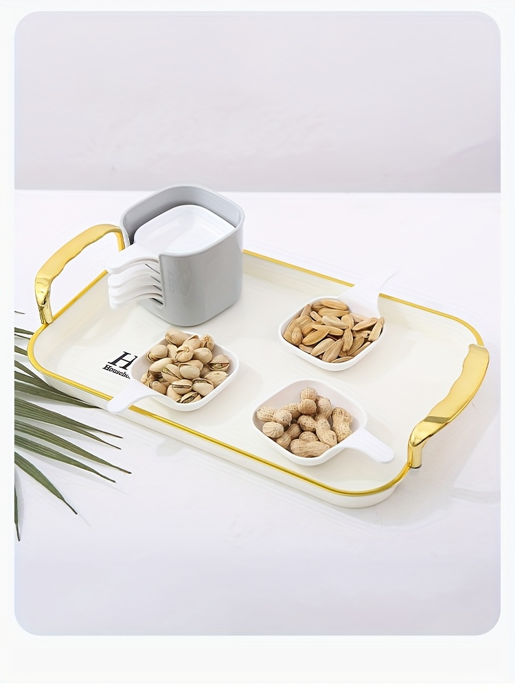 7pcs/set, Sauce Dish, Food Sauce Dish, Dipping Dish Set, Food Storage And Container, Steak Sauce Plate, Seasoning Dish, Cheese Sauce Bowl, Fruit Dish, Snack Dish, Creative Tomato Sauce Plates, Dipping Dish, Kitchen Supplies, Kitchen Accessories