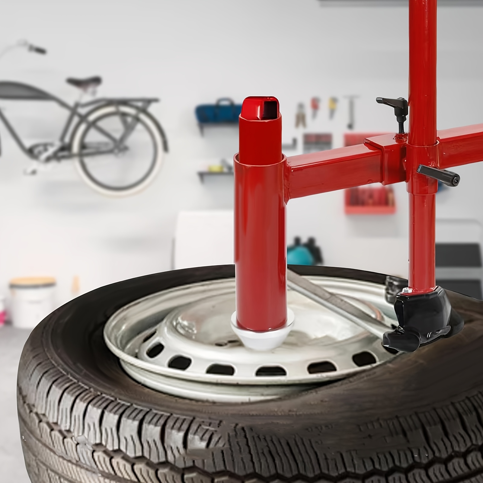 TEMU Adapter Kit For Manual Tire Car Tires Ranging From 14 To 53.