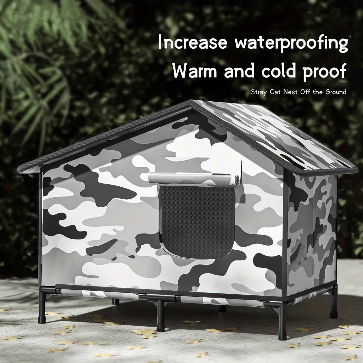 outdoor waterproof dog house removable washable warm Temu Australia