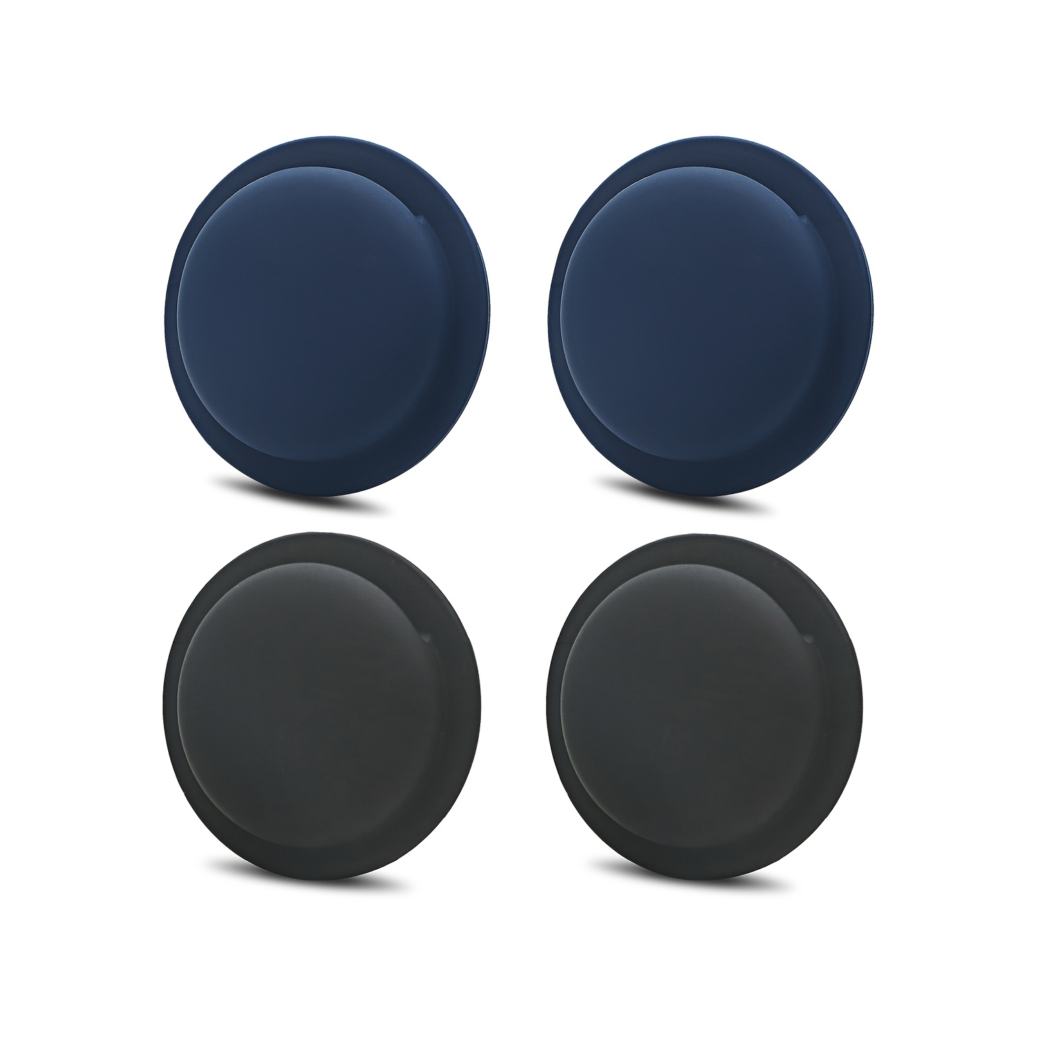 TEMU Lot de 4 étuis pour AirTag, support adhésif pour AirTag, support d'étui pour tracker , étuis de support pour AirTag