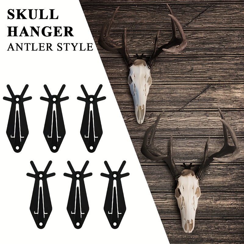 6x european deer antler style mount skull wall Temu