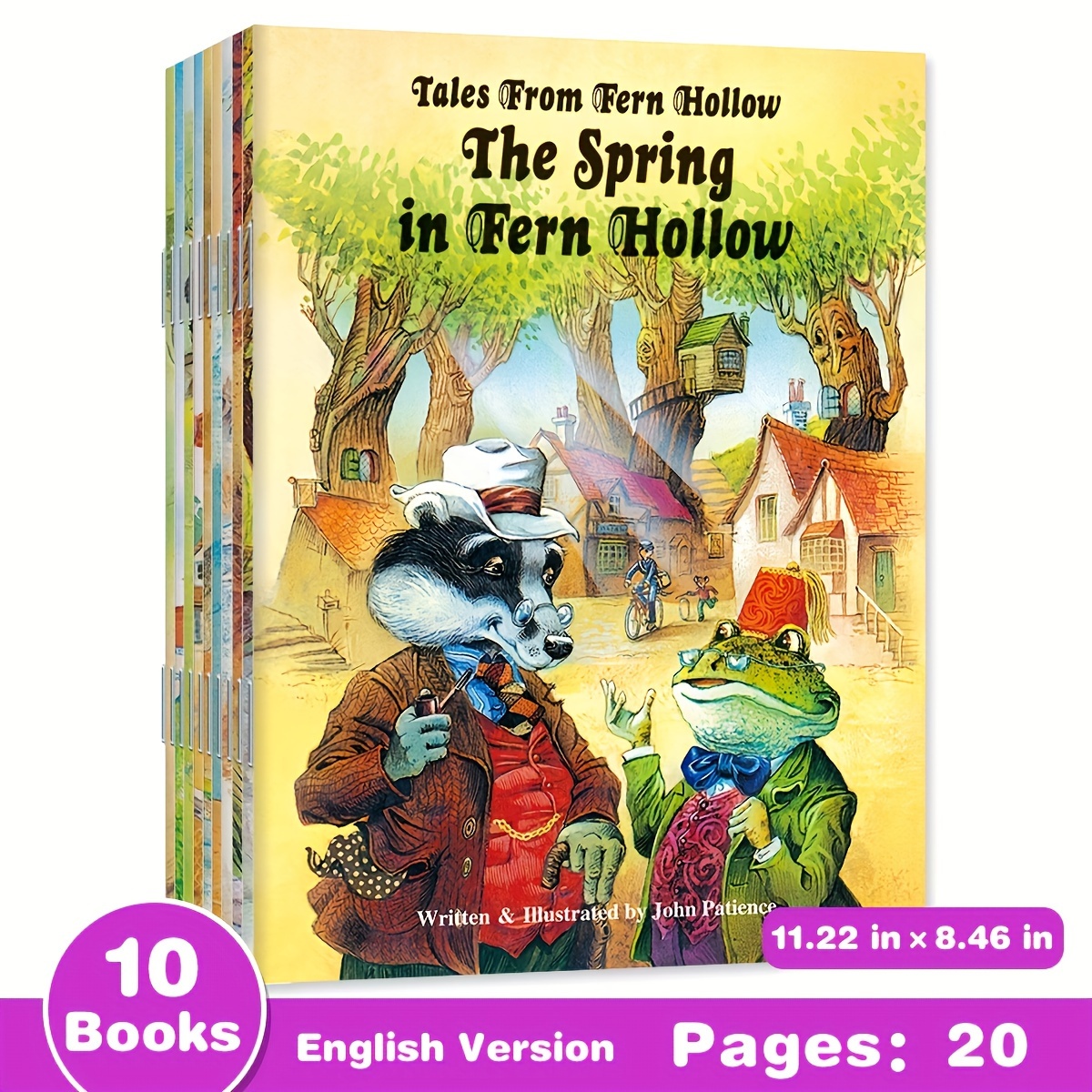 

1 Set Of 10 English Fern Hollow Fairy Tale Books With 10 Different Little Stories2