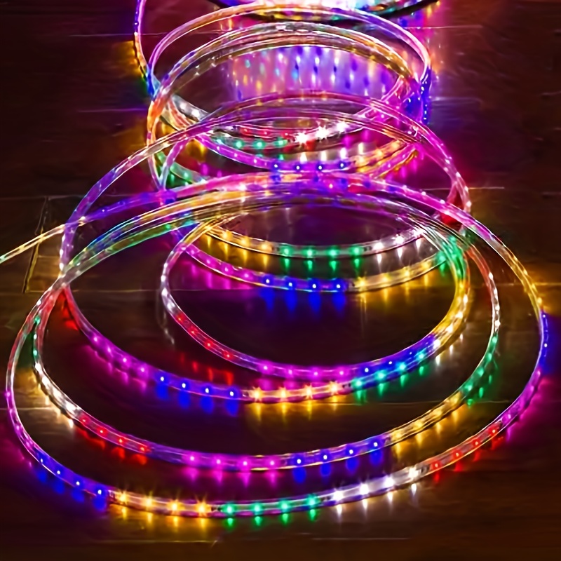 outdoor waterproof 10 meter household living room atmosphere sculpture lighting christmas new year party celebration holiday decoration colorful color changing led light strip