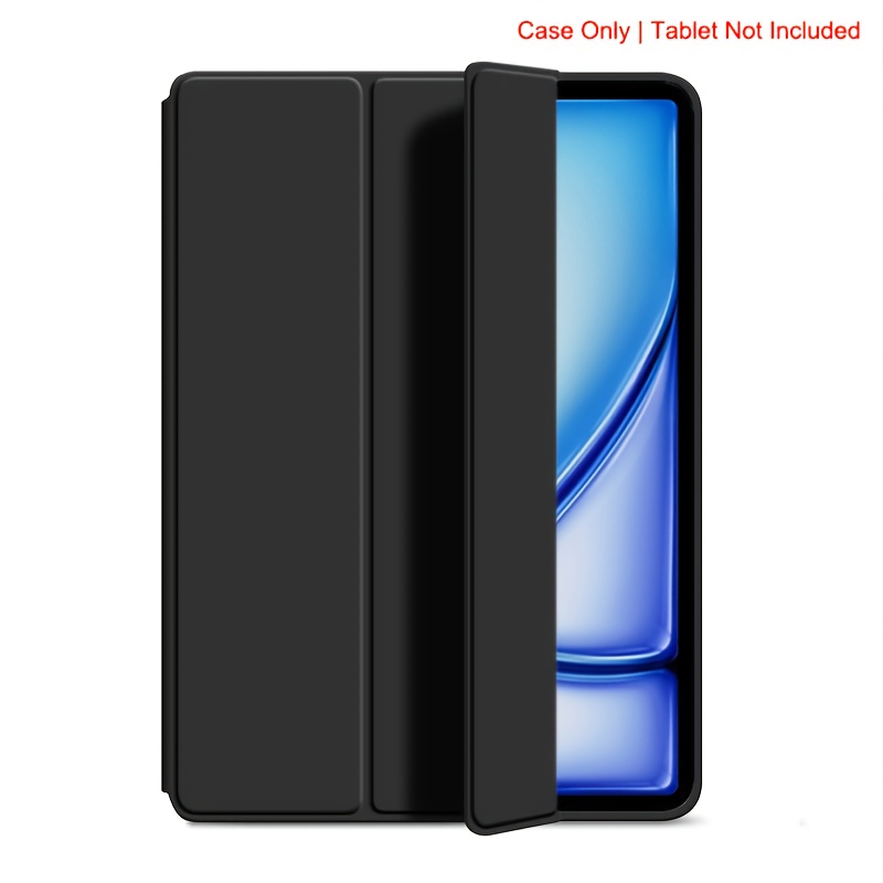 Image of (yt) Case For Ipad Air 11 2024 2025 (m2/ M3) 11 Inch A2903/a2994/3266/3260/2700 Pu Leather Flip Stand Tablet Cover Soft Back Protective Shell With Auto Wake & Sleep