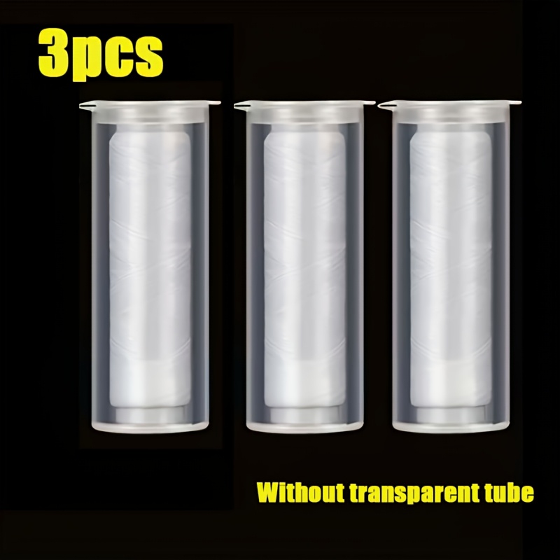 TEMU 1/2/3 piezas Línea de Pesca Elástica 0.2mm – 656 pies Cuerda de Invisible y Elástica, Nylon Transparente para Pesca en y