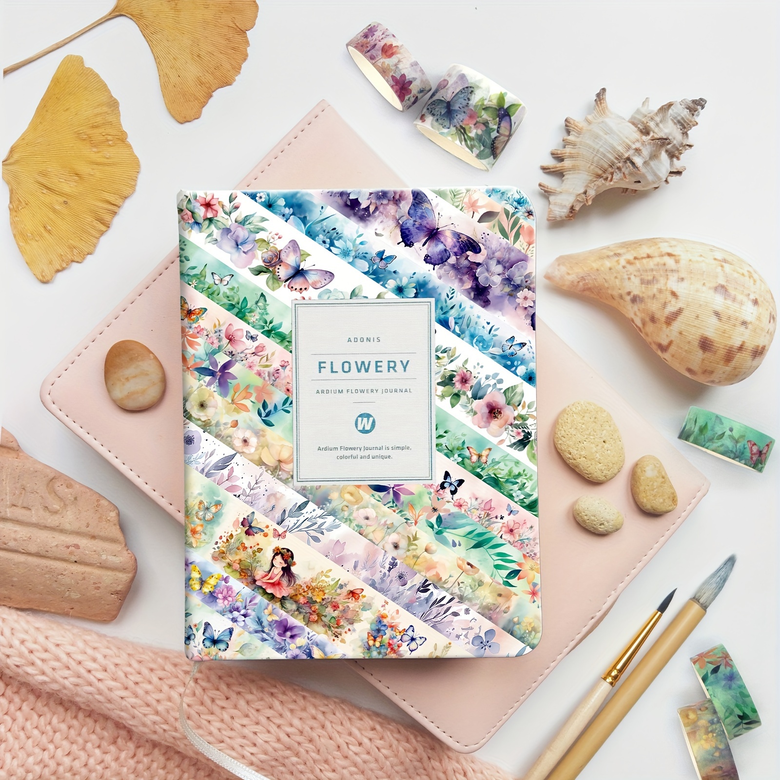 washi tape set floral decorative masking tape Temu