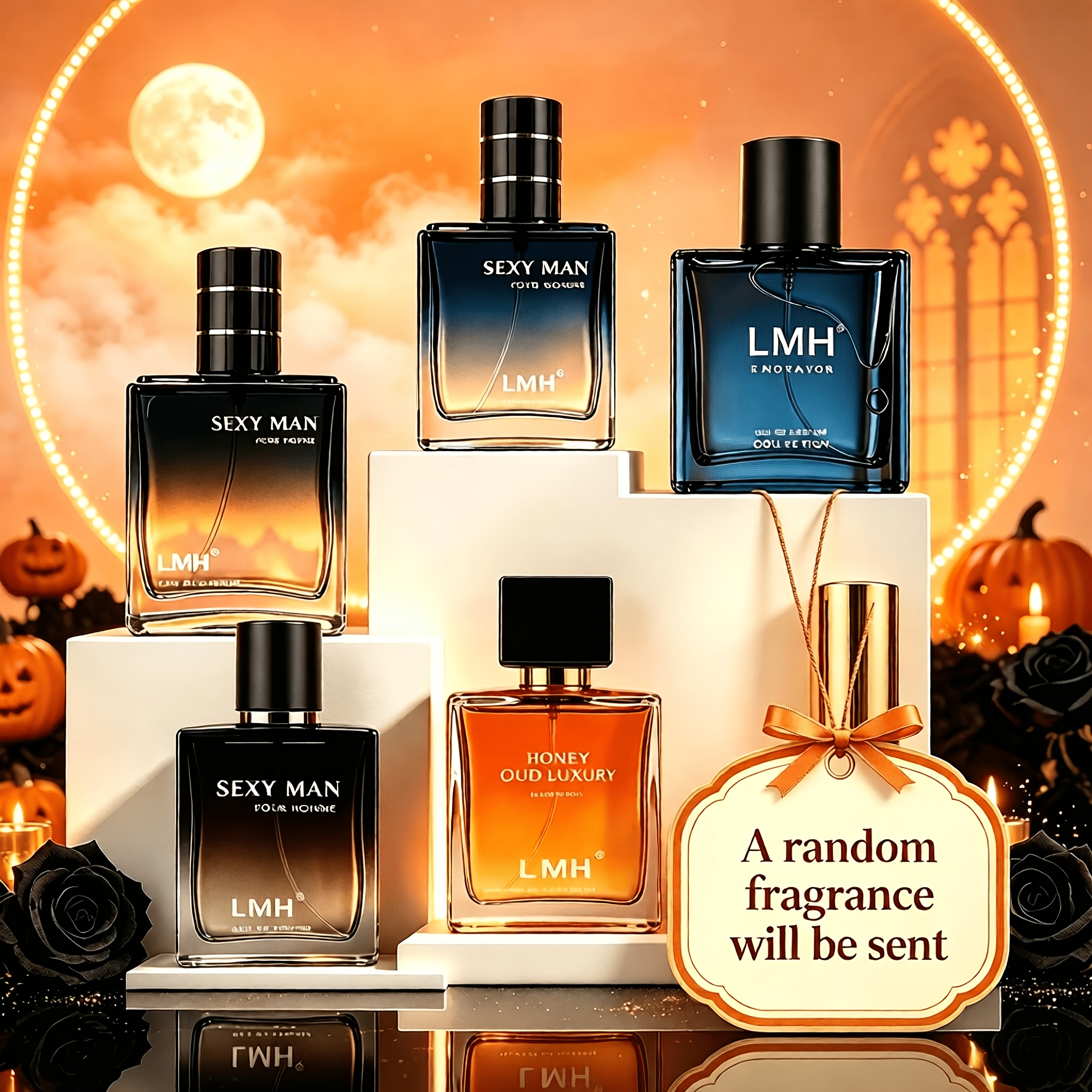 TEMU Random 50ml Bottle Of Fragrance; Random Men's Eau De Toilette Or Cologne; Light, Luxurious, Long-lasting Fragrance; Portable Perfume Bottle;
