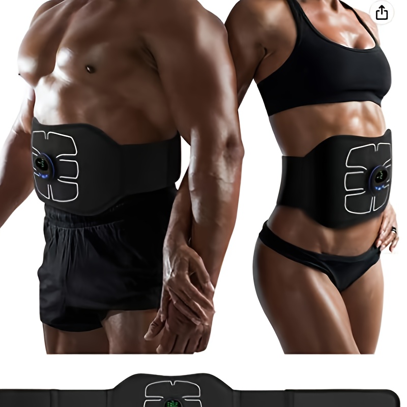 Abdominal Massager Waist Trainer USB Rechargeable Abdominal Exercise Equipment For Women Men